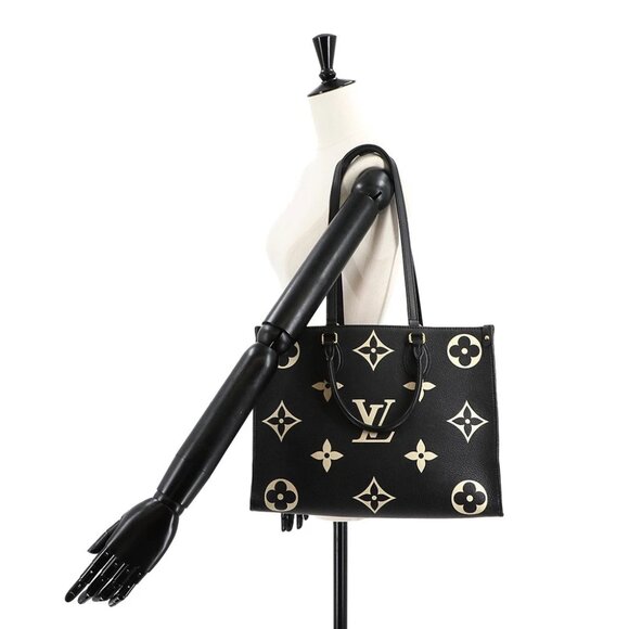 LOUIS VUITTON Monogram Empreinte Onthego MM Tote Shoulder Bag M45495 90285173 - Picture 7 of 10